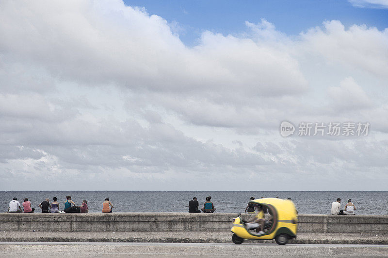 哈瓦那的Malecon -古巴